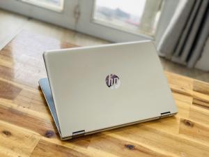 Laptop Hp Pavilion X360 14-ba063tu, i3 7100U 4G SSD128-500G Toud xoay 360 độ Màu GOLD Keng
