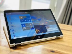 Laptop Hp Pavilion X360 14-ba063tu, i3 7100U 4G SSD128-500G Toud xoay 360 độ Màu GOLD Keng