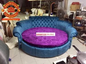 Giường tròn giá rẻ ,giường ngủ phong cách luxury