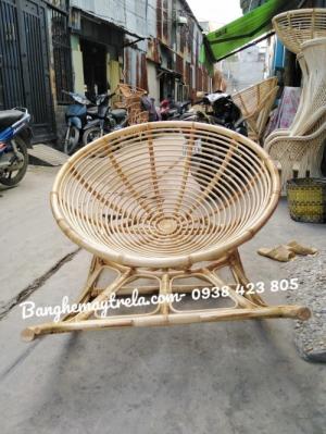Ghế papasan mây bập bênh