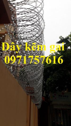 Dây thép gai hình dao mạ kẽm nhúng nóng