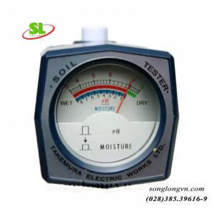 Máy đo pH và độ ẩm đất DM - 15 chính hãng Takemura - Nhật