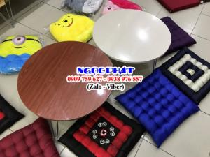 Bàn Ngồi Bệt Giá Rẻ. Bàn Tròn Ngồi Bệt. Bàn Tròn Cafe. Bàn Cafe. Bàn Tròn 60cm. Bàn Ghế Cafe Sang Trọng. Nệm Ngồi Ngọc Phát