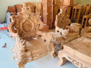 Bộ Đỉnh Rồng gỗ Gõ Nam Phi