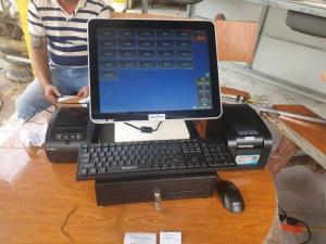 Bán máy pos tính tiền 2 màn hình cảm ứng tại Hà Tĩnh