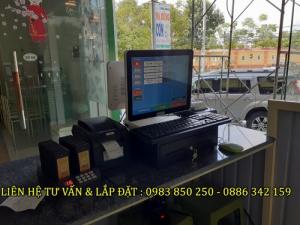 Bán máy pos tính tiền 2 màn hình cảm ứng tại Hà Tĩnh