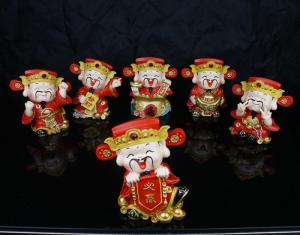 Tượng chibi Thần Tài 14cm may mắn tài lộc