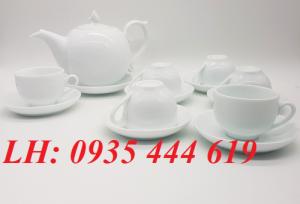 Ấm trà in logo theo yêu cầu tặng quà khách hàng tại Huế