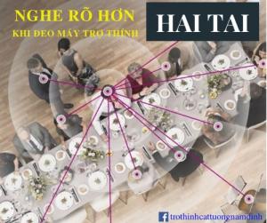 Nghe rõ hơn khi đeo máy trợ thính hai tai