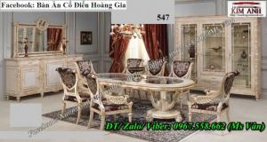 Top 20 mẫu bàn ghế ăn tân cổ điển sang trọng đang được thịnh hành hiện nay