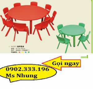 cung cấp sỉ bàn ghế nhựa mầm non