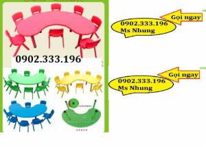 cung cấp sỉ bàn ghế nhựa mầm non