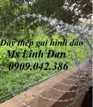 dây thép gai hình dao inox
