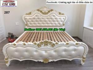 Giường ngủ cổ điển | bộ giường tân cổ điển phong cách Châu Âu đẹp giá rẻ tại xưởng