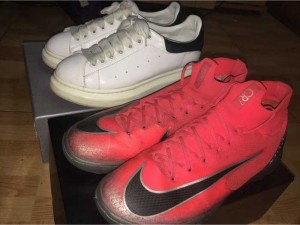 Mcq , Mercurial cr7 cao cổ đinh tf