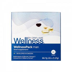 29697 WellnessPack Man Thực phẩm bổ sung dinh dưỡng, chống lão hóa cho nam giới Oriflame
