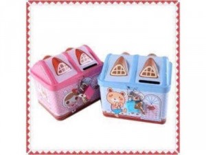 Két sắt mini hình nhà