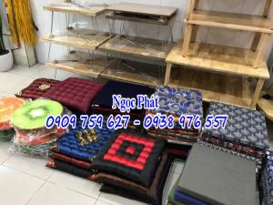 Bàn ngồi bệt. Bàn cafe giá rẻ. bàn trà sữa. Bàn cafe giá rẻ. Bàn gỗ chân xếp. Bàn bánh mì. Nệm ngồi - Gối tựa Ngọc Phát