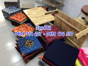 Bàn ngồi bệt. Bàn. Bàn ngồi bệt cafe. Bàn cafe. . Nệm ngồi. Gối tựa Ngọc Phát