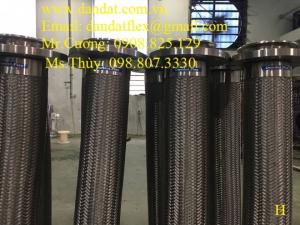 Khớp nối mềm inox mặt bích 10K, khớp nối mềm inox nối mặt bích, khớp nối mềm lắp ren