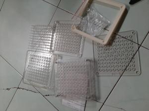 Khuôn đóng viên nang cứng, vỉ đóng viên con nhộng 100 viên bằng nhựa