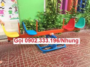 Bán bập bênh 4 ghế, bập bênh lò xo 4 ghế