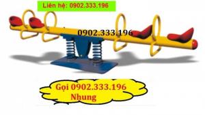 Bán bập bênh 4 ghế, bập bênh lò xo 4 ghế