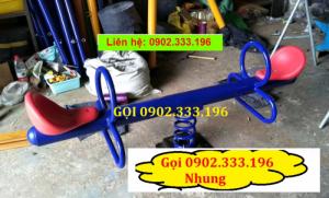 Bán bập bênh 4 ghế, bập bênh lò xo 4 ghế