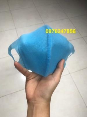 Khẩu trang vải không dệt 3D