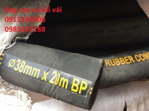 Ống Cao su bố vải phi 25 phun cát chịu mài mòn cao