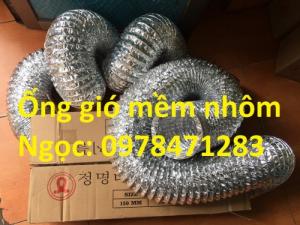 Ống gió mềm nhôm thông gió cho các tòa nhà cao tầng, trung tâm thương mại, chợ, bệnh viện