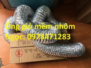 Ống gió mềm nhôm thông gió cho các tòa nhà cao tầng, trung tâm thương mại, chợ, bệnh viện