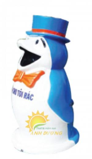 Thùng rác hình con thú đáng yêu cho trường mầm non, công viên, khu vui chơi
