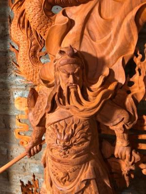 Tượng gỗ Quan Vân Trường