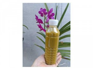 Nước sinh tố rong nho nhỏ xay với trái c