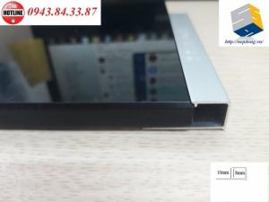 Nẹp nhôm ốp góc bo vuông
