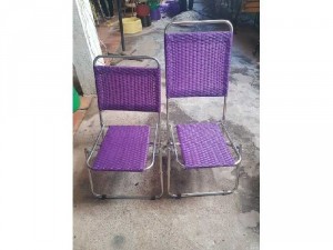 Bàn ghế xếp lưới mẩu mới làm tại xưởng s