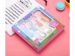 Bộ thìa dĩa peppa cho bé