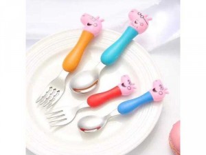 Bộ thìa dĩa peppa cho bé