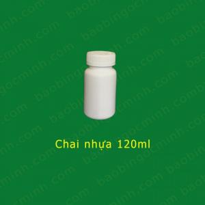 chai nhựa 120cc đựng phân bón