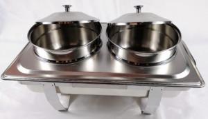 Nồi Hâm Soup Inox chữ nhật 2 Ngăn Giá Rẻ BF771L63-S