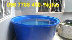 Bồn nhựa tròn nuôi cá 1500 lít giá rẻ