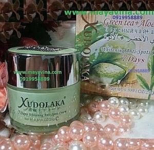 Kem Xudolaka green tea aloe cao cấp làm mờ nám sạm tàn nhang (giá sỉ tốt)