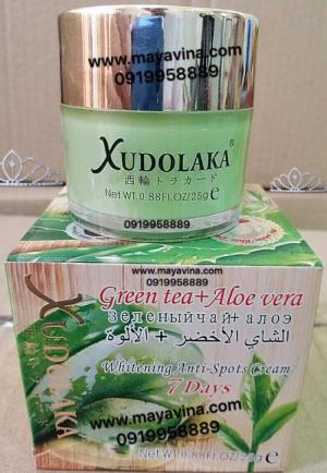 Kem Xudolaka green tea aloe cao cấp trị nám sạm tàn nhang (gía sĩ tốt)