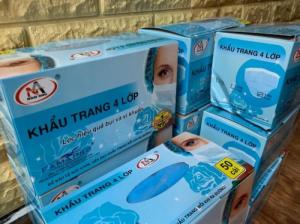 Khẩu Trang Y Tế Famapro Nam Anh 4 lớp
