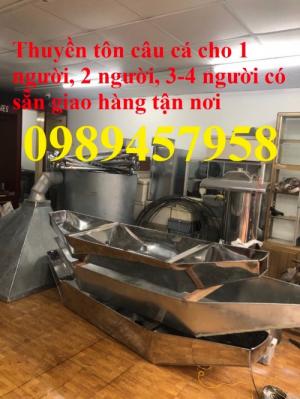 Thuyền câu giá cho 1 người, 2-3 người giá rẻ
