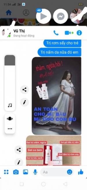 Gel phụ khoa Ladycare Linh Hương hàng chuẩn.