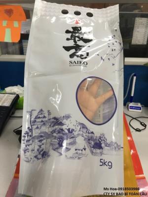 Bao PA/PE đựng gạo 1kg, 2kg, 5kg xuất khẩu