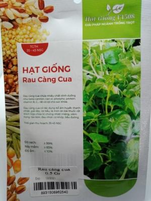 Hạt giống rau càng cua Rạng Đông