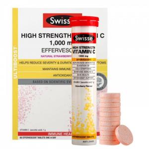 TĂNG SỨC ĐỀ KHÁNG LÀ CÁCH TỐT NHẤT PHÒNG BỆNH - TRÁNH DỊCH CÚM TỐT NHẤT
- VITAMIN C 1000mg TĂNG ĐỀ KHÁNG DẠNG SỦI SWISS (ÚC): 170k/ống 20 viên, Date t06/2022
- Vitamin C hỗ trợ hệ thống miễn dịch khỏe mạnh
- Vitamin C giúp giảm thời gian và mức độ nghiêm trọng của các triệu chứng cảm lạnh thông thường
- Vitamin C đóng vai trò không thể thiếu trong sự hình thành và cấu trúc của collagen và elastin, rất cần thiết cho việc duy trì làn da khỏe mạnh, dẻo dai
- Vitamin C cung cấp hỗ trợ chống oxy hóa để giúp bảo vệ chống lại thiệt hại gốc tự do tiềm năng
- Vitamin C tạo điều kiện cho sự hấp thu sắt
- Dùng cho người lớn 1 viên/ ngày, chỉ cần hoà tan với nước và sử dụng trực tiếp.